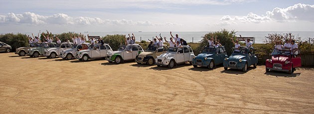 Team building Rallye 2CV-Agence événementielle La Rochelle - Ysséo Event (1, 