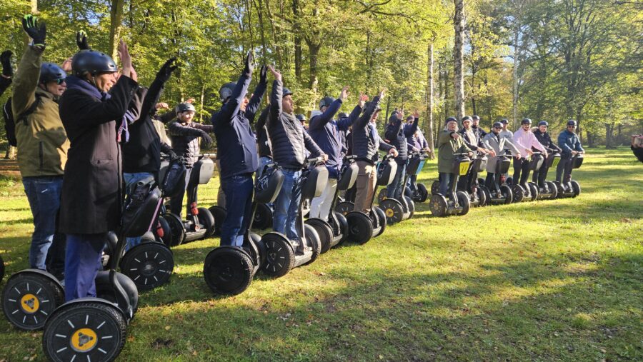 Agence évènementielle Ysseo Team Building Segway Séminaires voyages d'affaires
