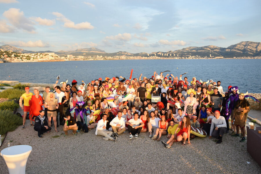 Séminaire sur une île au large de Marseille